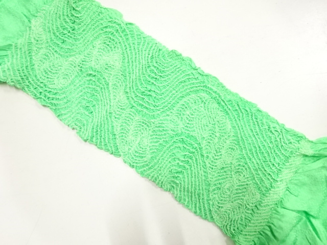 正絹　絞り　帯揚げ